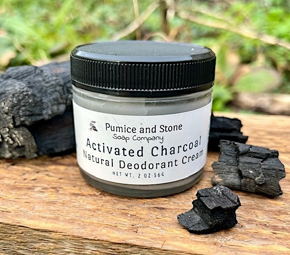 Activated Charcoal Deodorant Cream